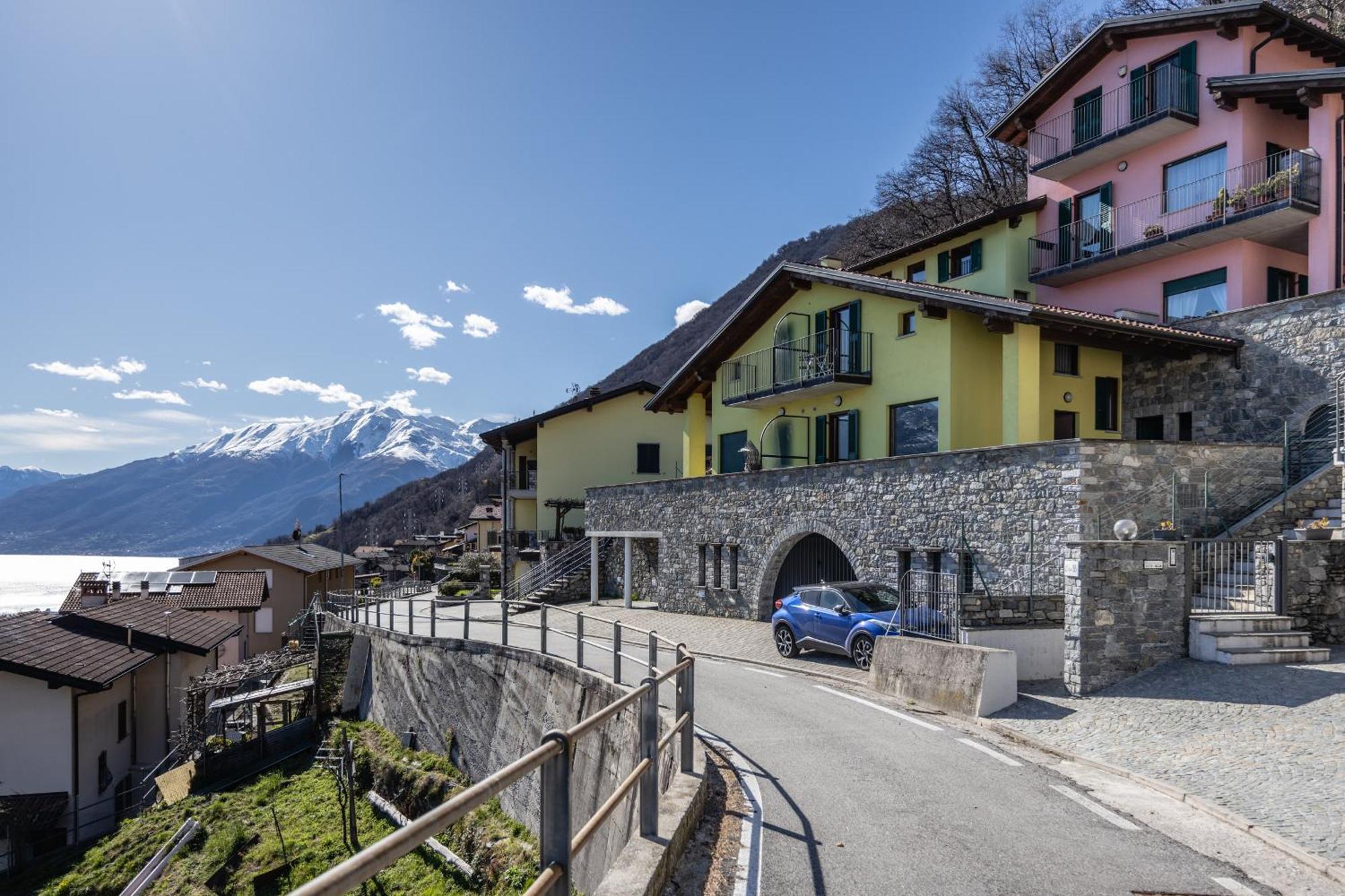 Lago Di Como - Luxury Panoramic Garden - Free Wifi Villa Gera Lario Dış mekan fotoğraf