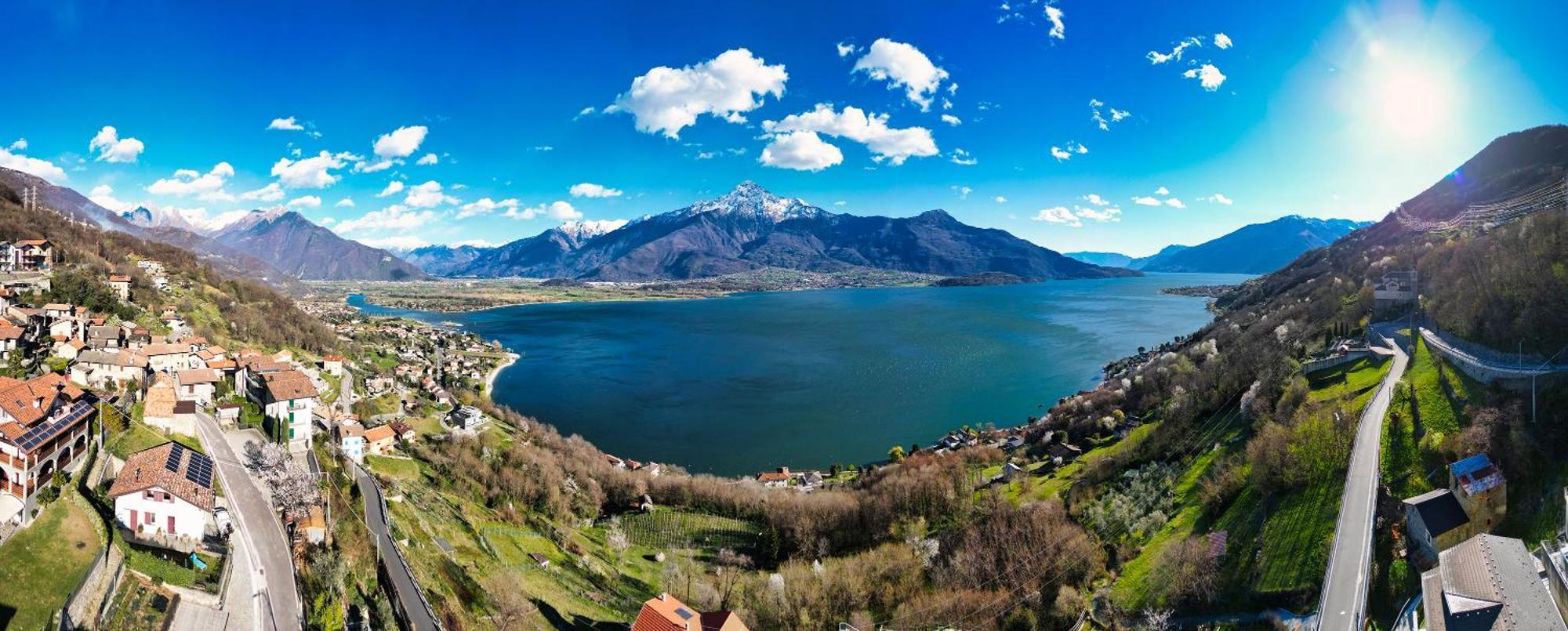 Lago Di Como - Luxury Panoramic Garden - Free Wifi Villa Gera Lario Dış mekan fotoğraf
